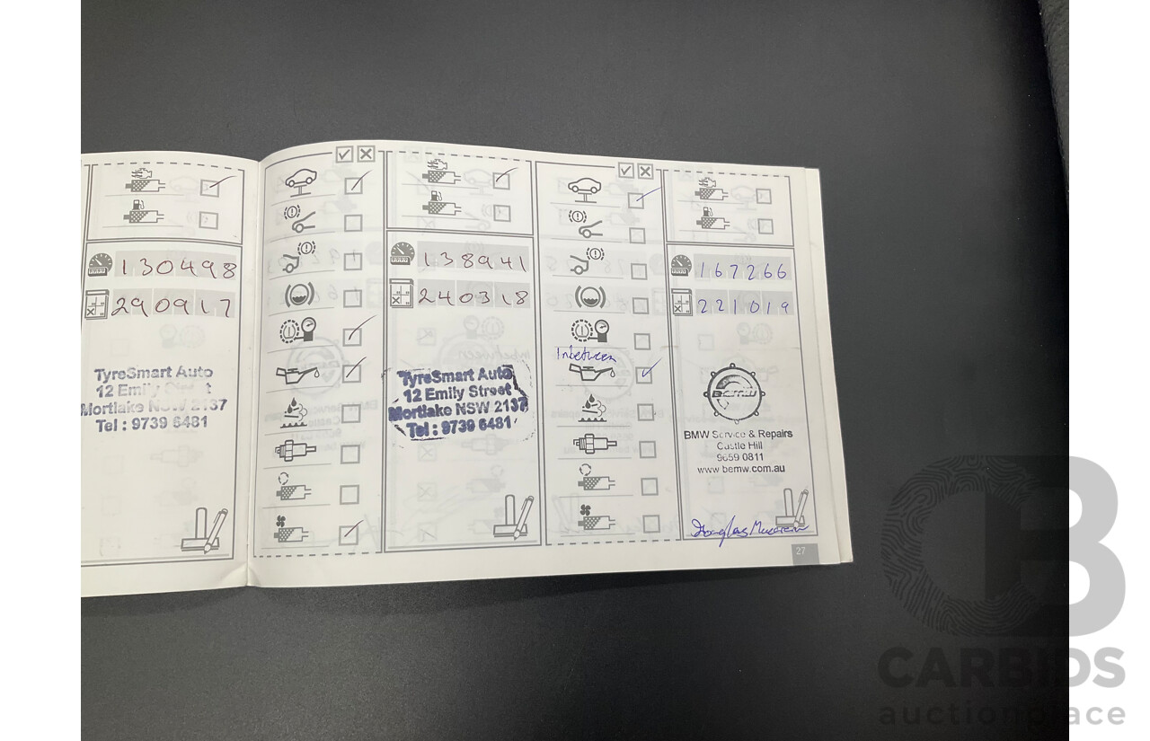 10/2009 BMW X6 xDrive35d E71 4d Coupe Vermillion Red Metallic Turbo Diesel 3.0L