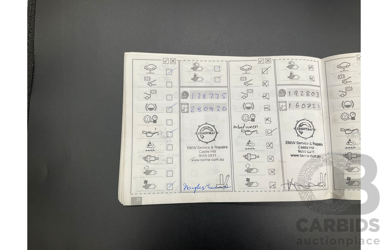 10/2009 BMW X6 xDrive35d E71 4d Coupe Vermillion Red Metallic Turbo Diesel 3.0L