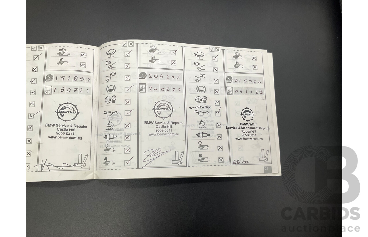 10/2009 BMW X6 xDrive35d E71 4d Coupe Vermillion Red Metallic Turbo Diesel 3.0L