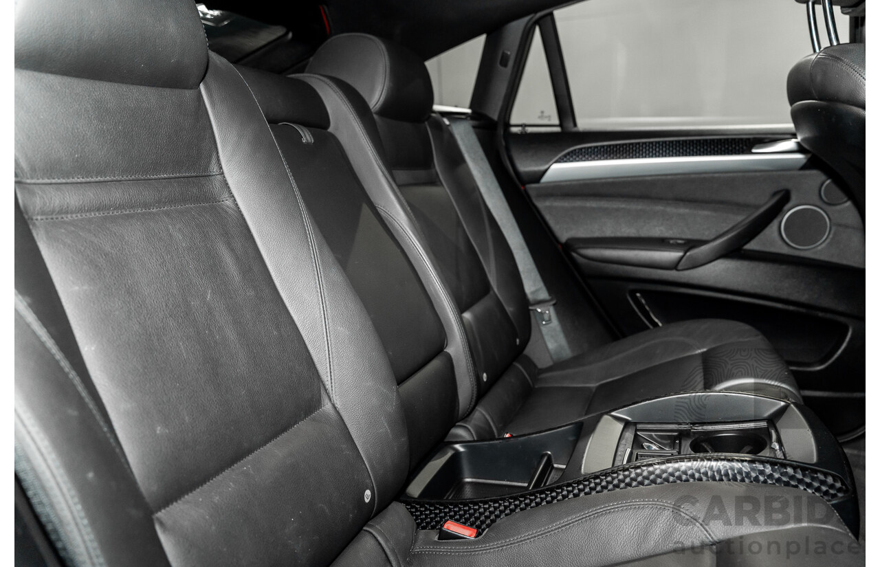 10/2009 BMW X6 xDrive35d E71 4d Coupe Vermillion Red Metallic Turbo Diesel 3.0L