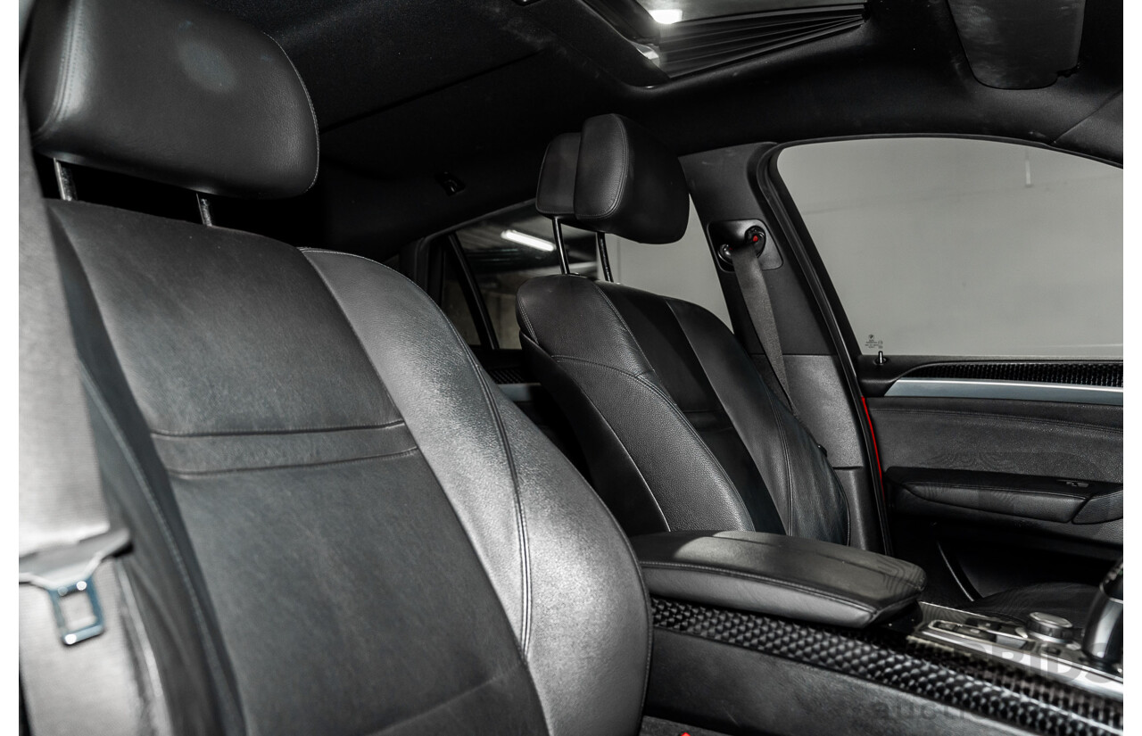 10/2009 BMW X6 xDrive35d E71 4d Coupe Vermillion Red Metallic Turbo Diesel 3.0L