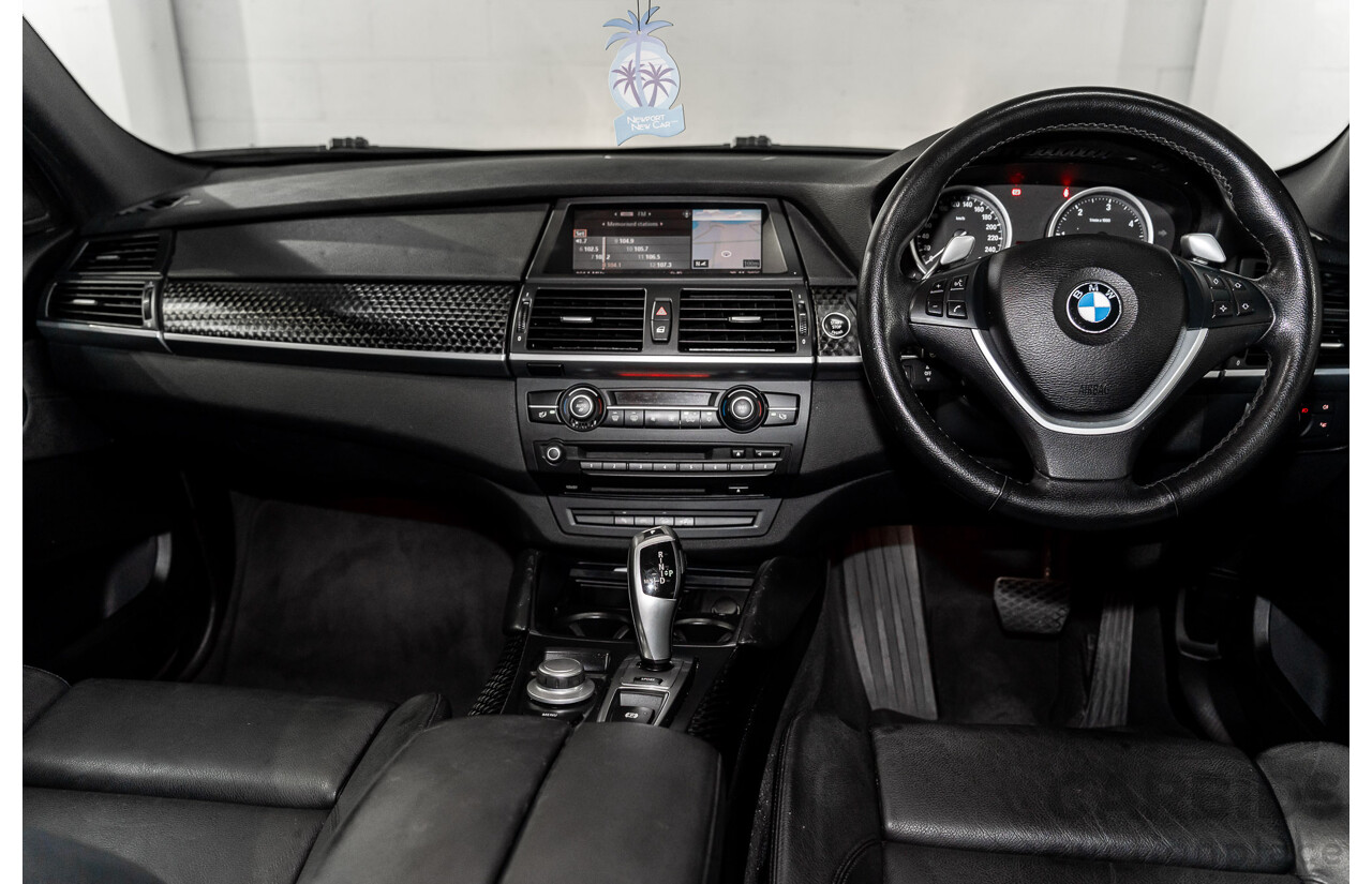 10/2009 BMW X6 xDrive35d E71 4d Coupe Vermillion Red Metallic Turbo Diesel 3.0L