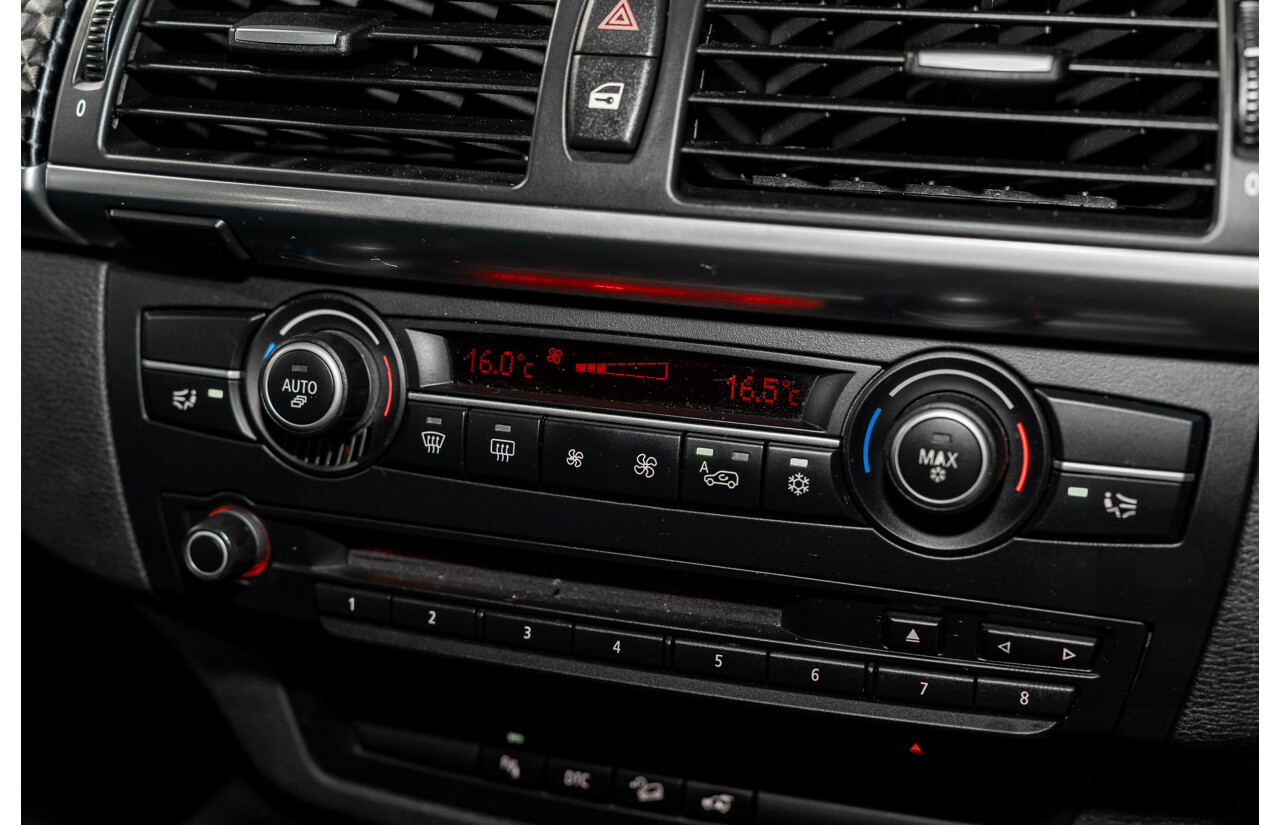 10/2009 BMW X6 xDrive35d E71 4d Coupe Vermillion Red Metallic Turbo Diesel 3.0L