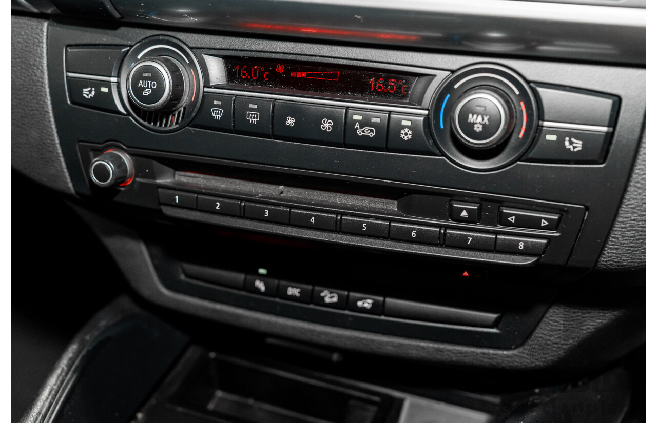 10/2009 BMW X6 xDrive35d E71 4d Coupe Vermillion Red Metallic Turbo Diesel 3.0L