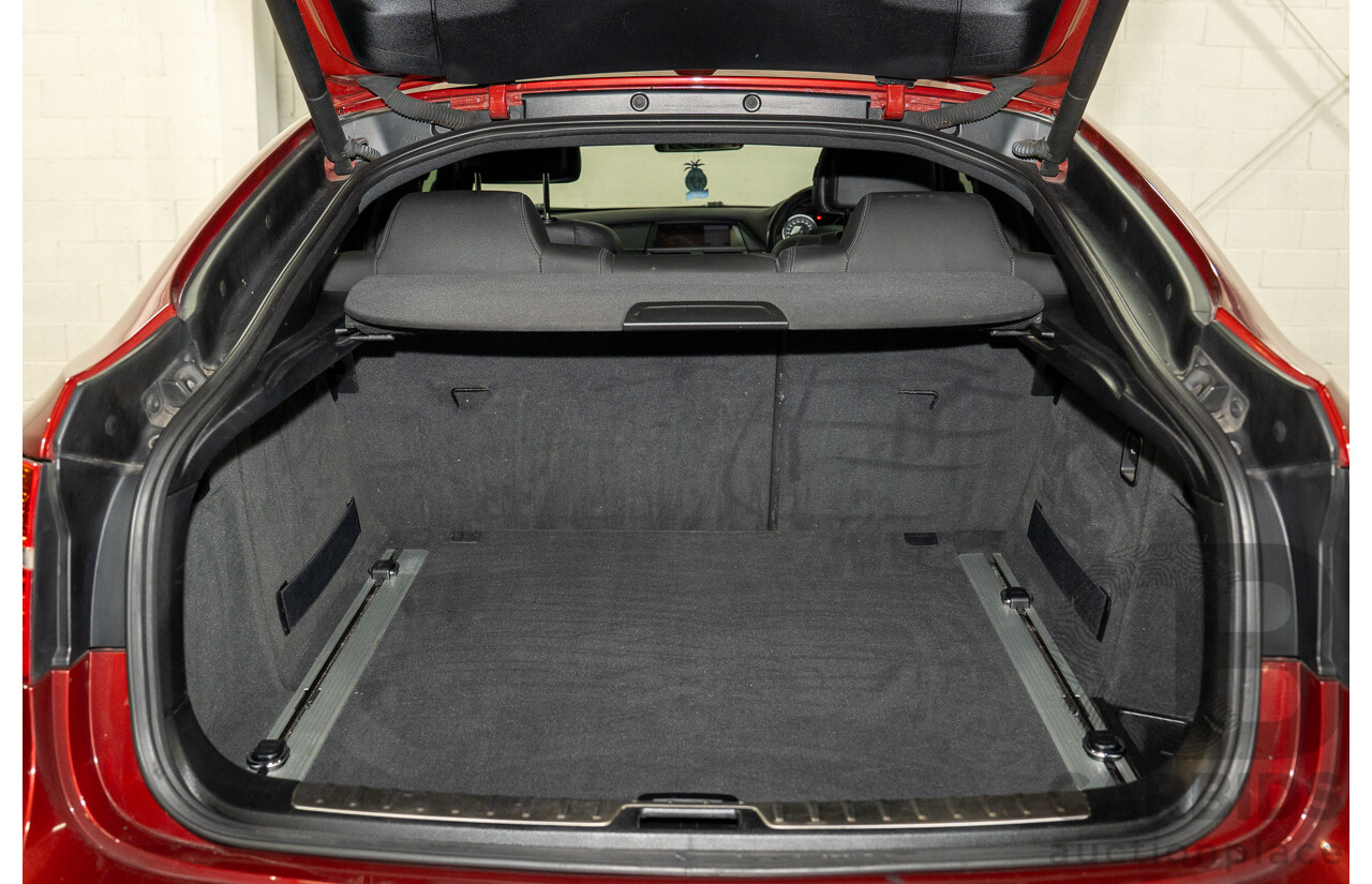 10/2009 BMW X6 xDrive35d E71 4d Coupe Vermillion Red Metallic Turbo Diesel 3.0L