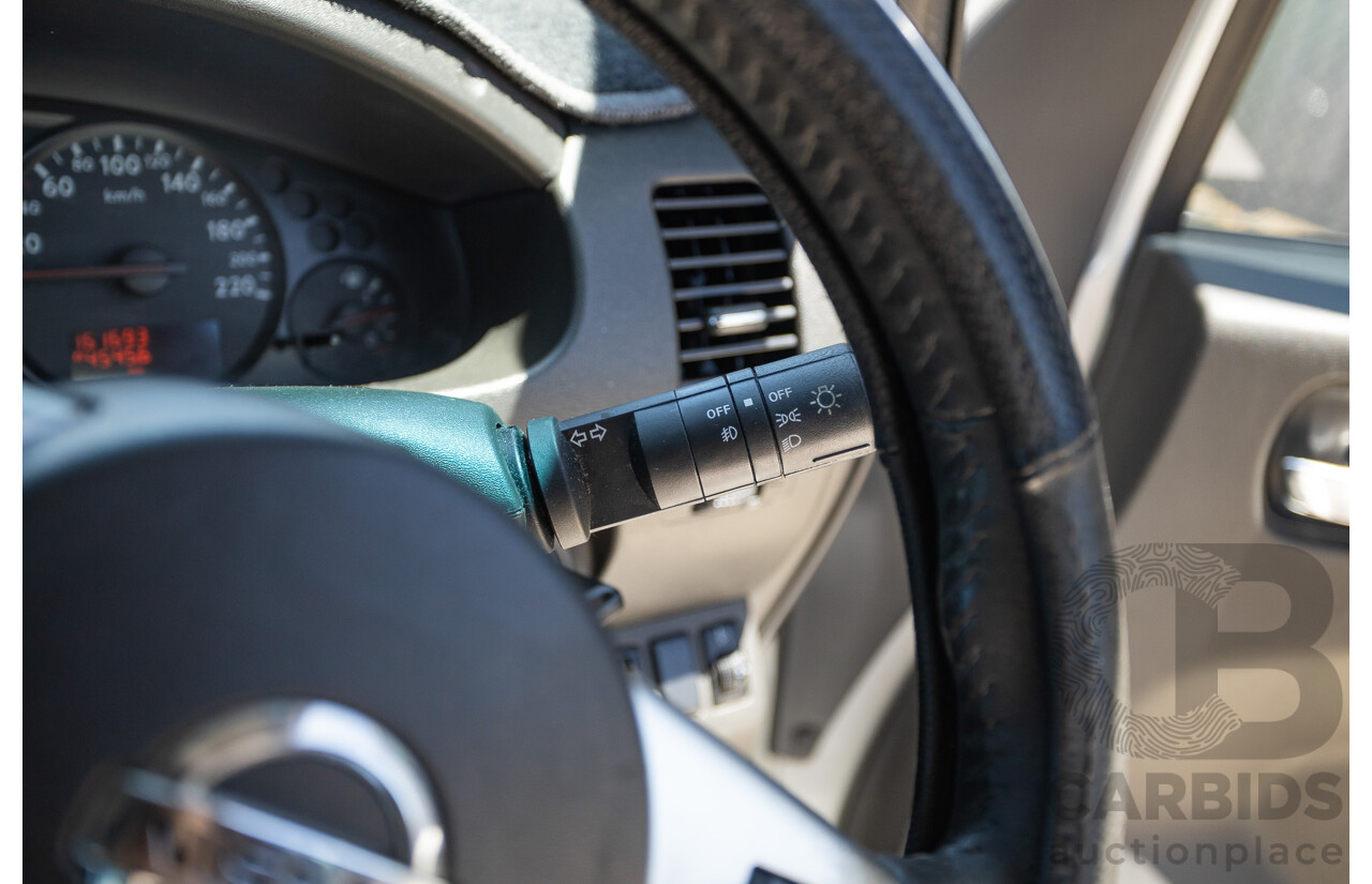 10/2012 Nissan Navara ST (4x4) D40 Dual Cab P/Up Silver Lightning Turbo Diesel 2.5L