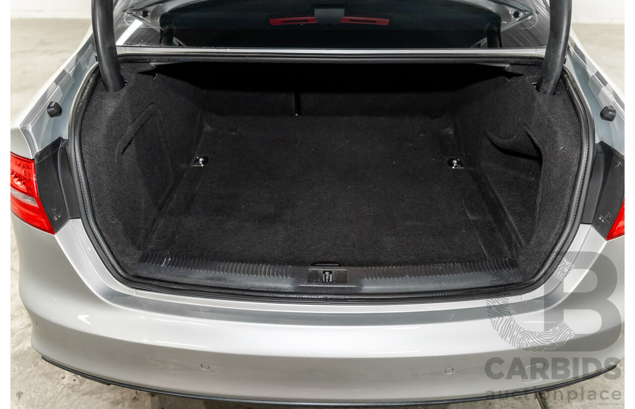 5/2013 Audi A4 3.0 TDI S-Line B8 (8K) MY13 4d Sedan Ice Silver Metallic Turbo Diesel V6 3.0L