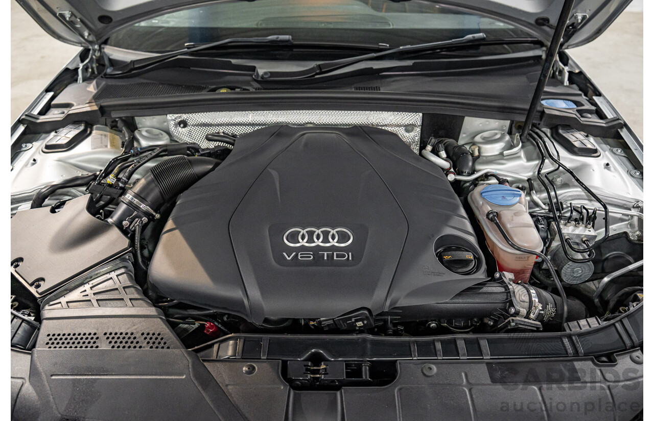 5/2013 Audi A4 3.0 TDI S-Line B8 (8K) MY13 4d Sedan Ice Silver Metallic Turbo Diesel V6 3.0L