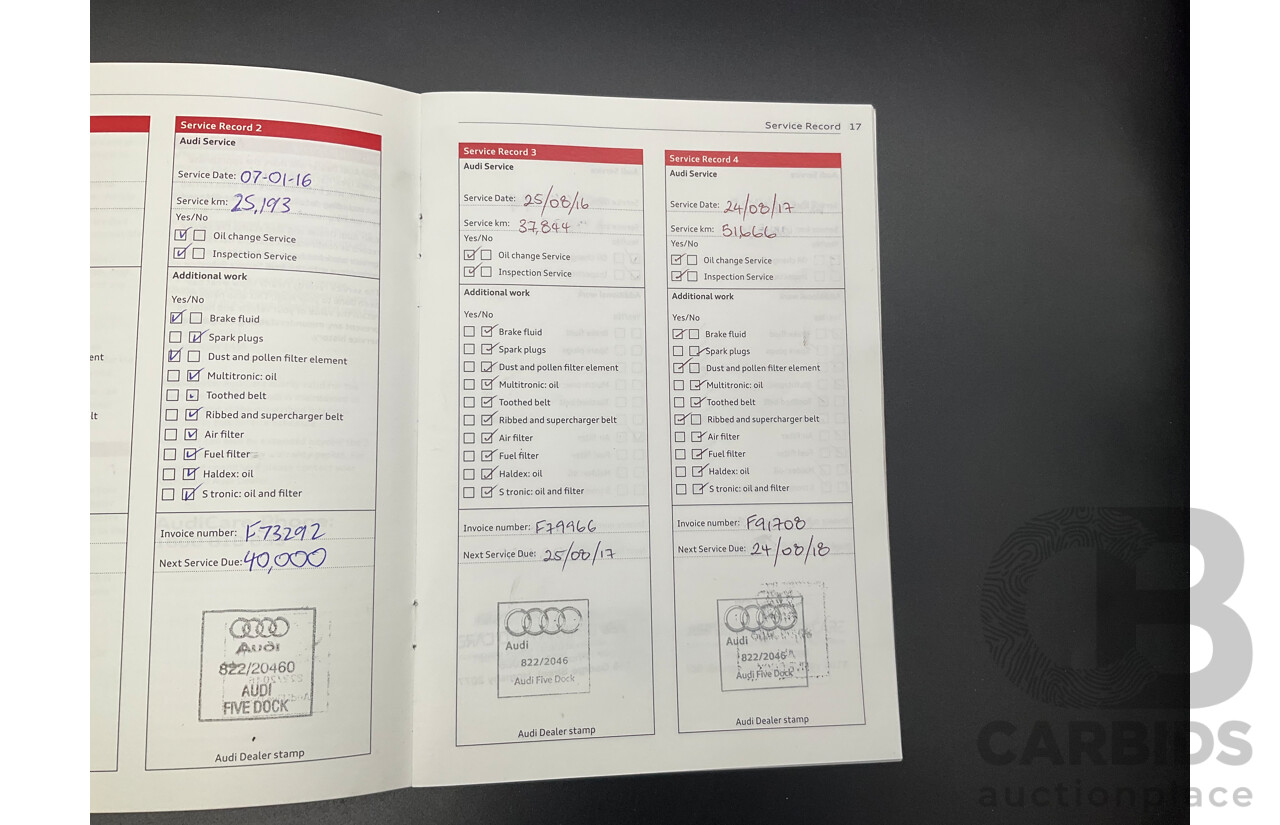 5/2013 Audi A4 3.0 TDI S-Line B8 (8K) MY13 4d Sedan Ice Silver Metallic Turbo Diesel V6 3.0L