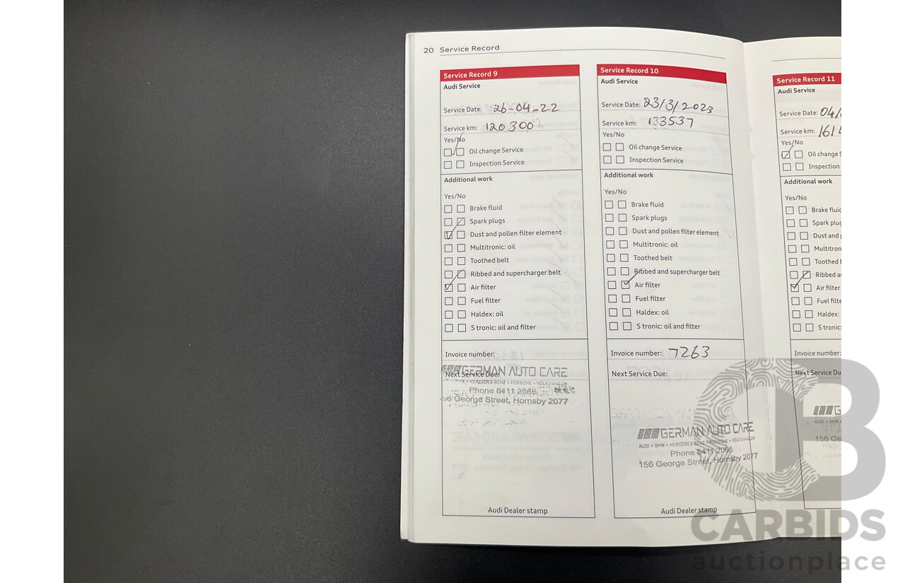 5/2013 Audi A4 3.0 TDI S-Line B8 (8K) MY13 4d Sedan Ice Silver Metallic Turbo Diesel V6 3.0L