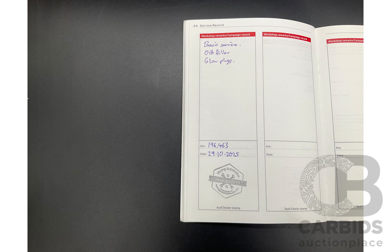 5/2013 Audi A4 3.0 TDI S-Line B8 (8K) MY13 4d Sedan Ice Silver Metallic Turbo Diesel V6 3.0L