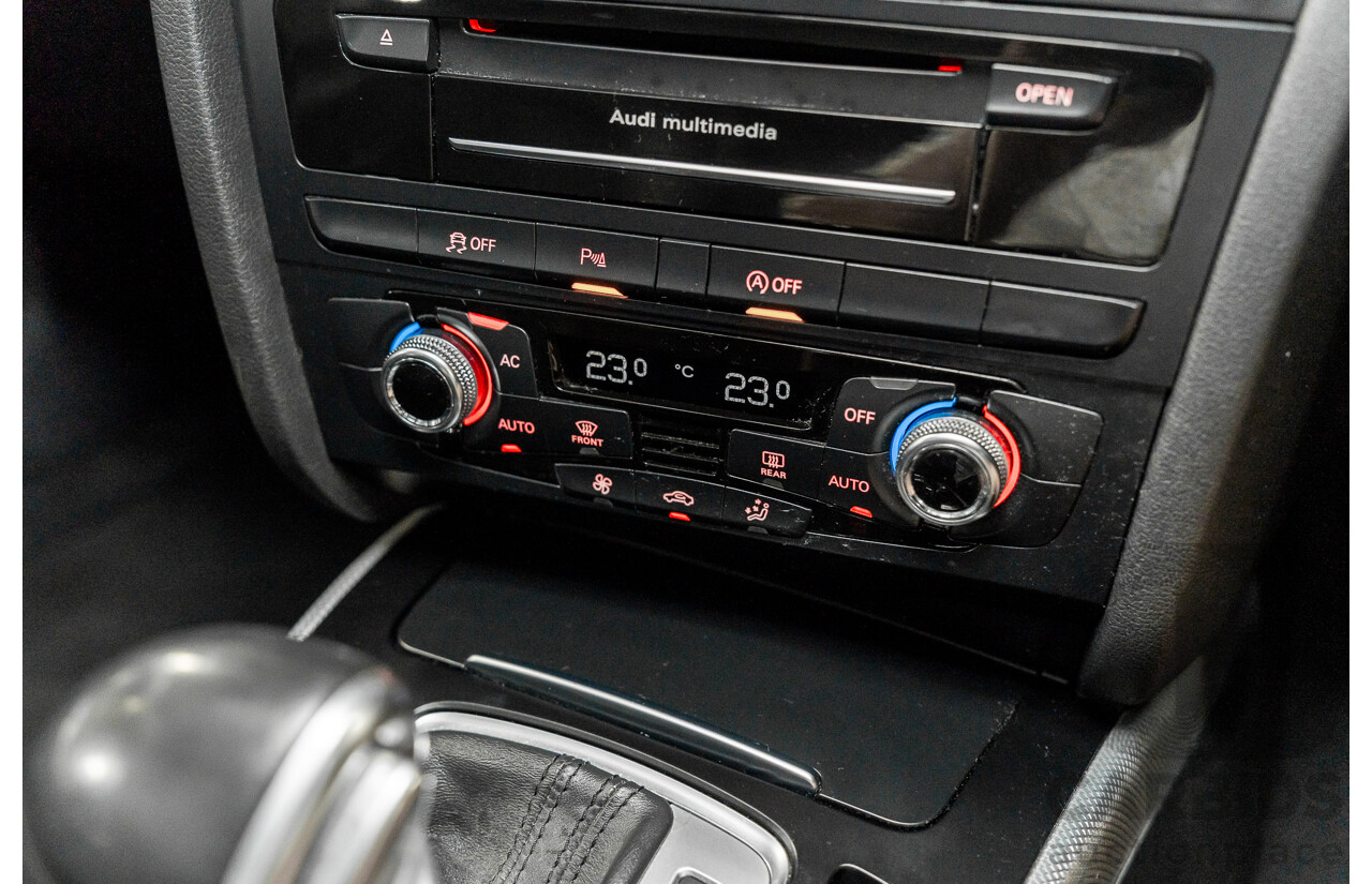 5/2013 Audi A4 3.0 TDI S-Line B8 (8K) MY13 4d Sedan Ice Silver Metallic Turbo Diesel V6 3.0L