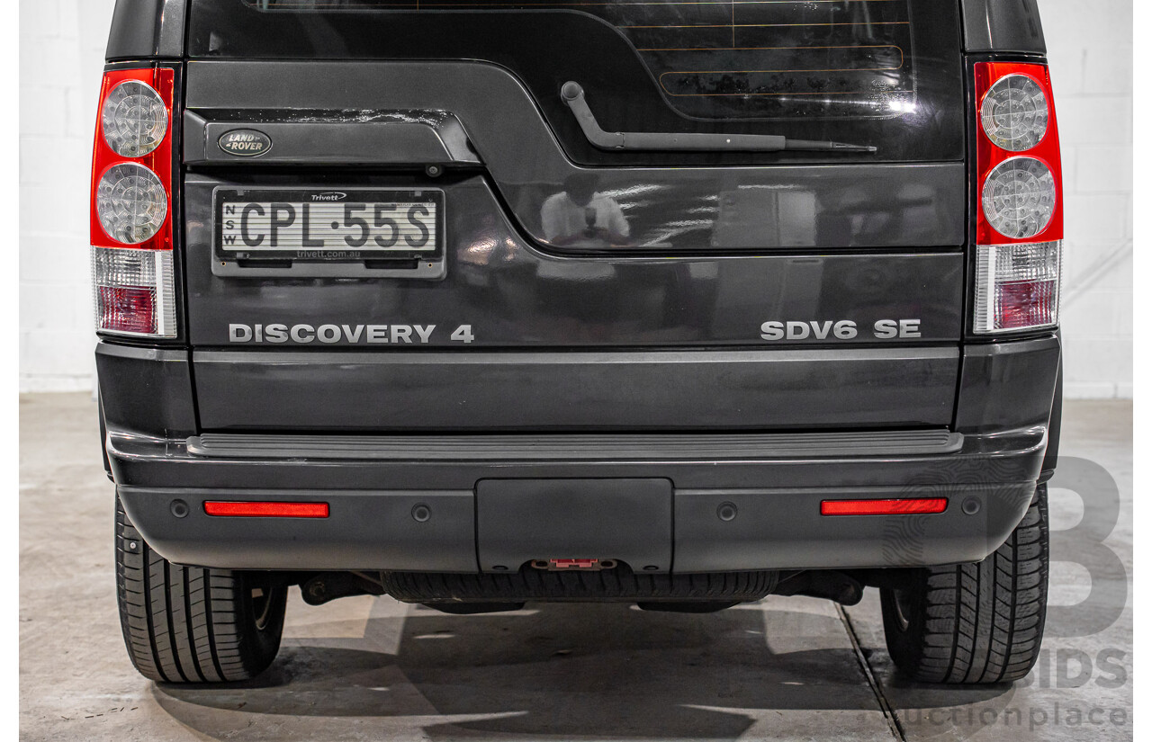 6/2013 Land Rover Discovery 4 3.0 SDV6 SE MY13 4d Wagon Causeway Grey Metallic Twin Turbo Diesel V6 3.0L