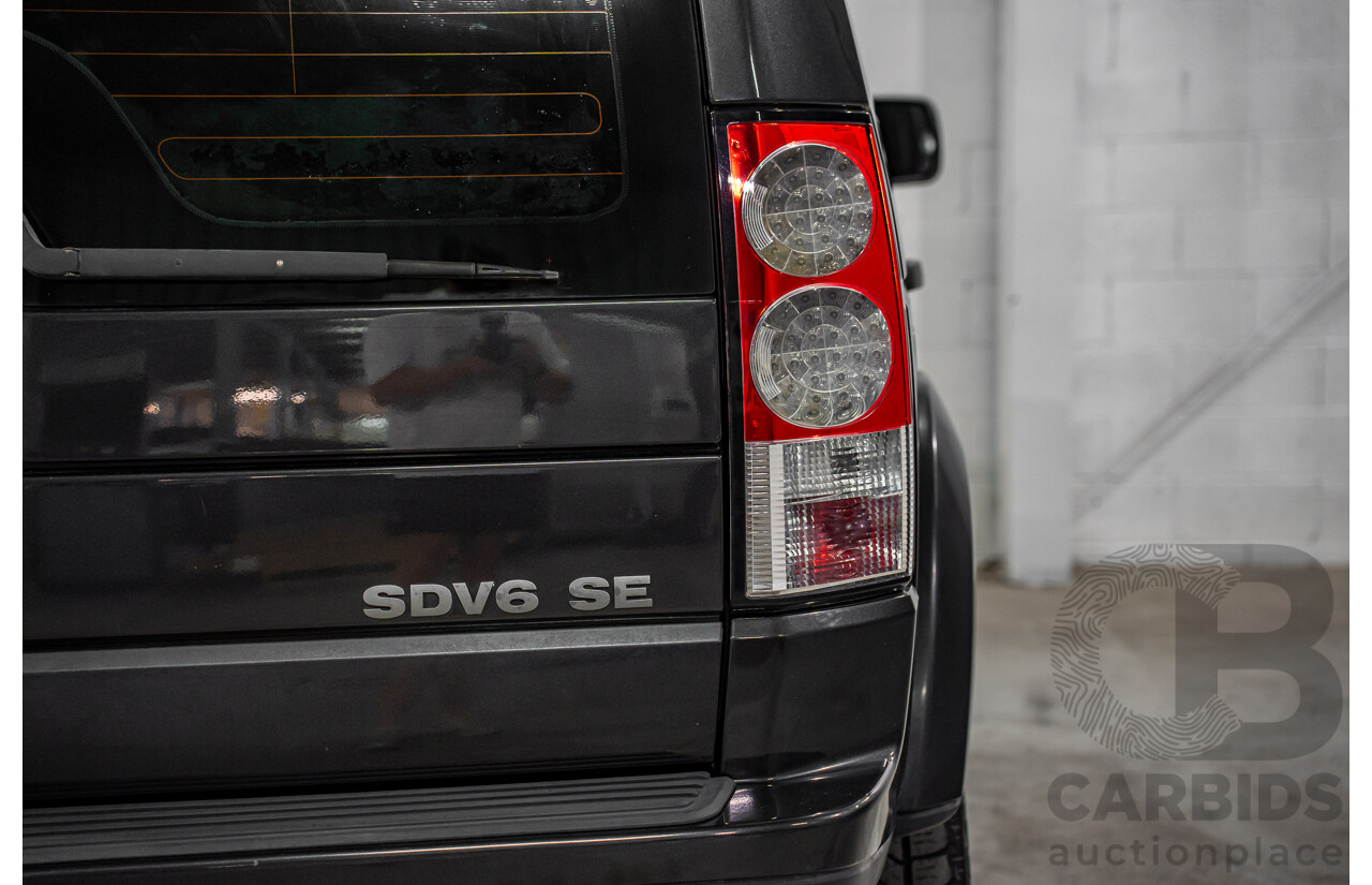 6/2013 Land Rover Discovery 4 3.0 SDV6 SE MY13 4d Wagon Causeway Grey Metallic Twin Turbo Diesel V6 3.0L