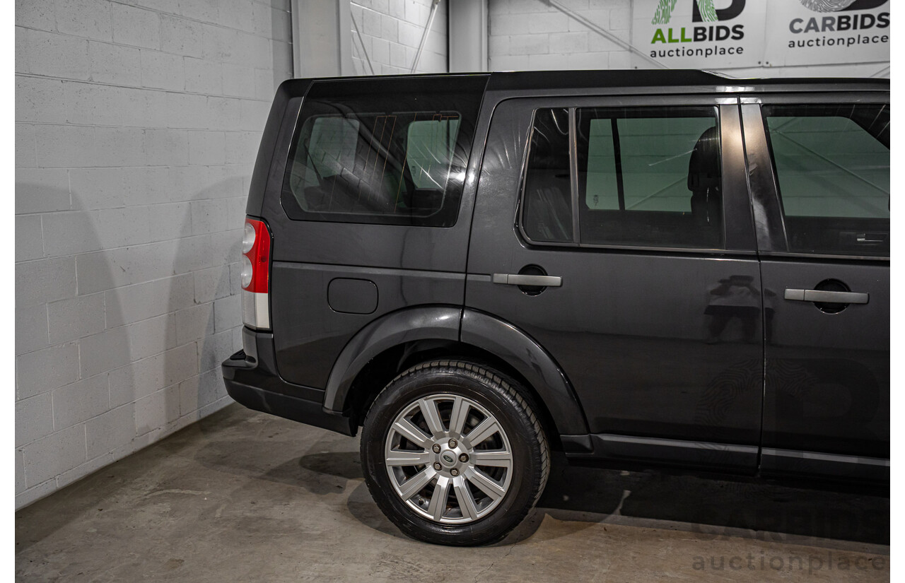 6/2013 Land Rover Discovery 4 3.0 SDV6 SE MY13 4d Wagon Causeway Grey Metallic Twin Turbo Diesel V6 3.0L