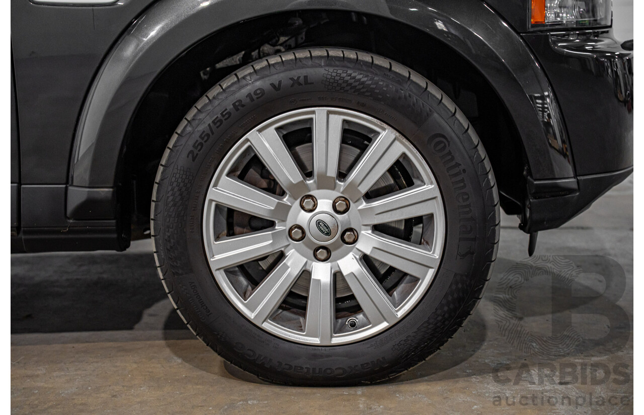 6/2013 Land Rover Discovery 4 3.0 SDV6 SE MY13 4d Wagon Causeway Grey Metallic Twin Turbo Diesel V6 3.0L