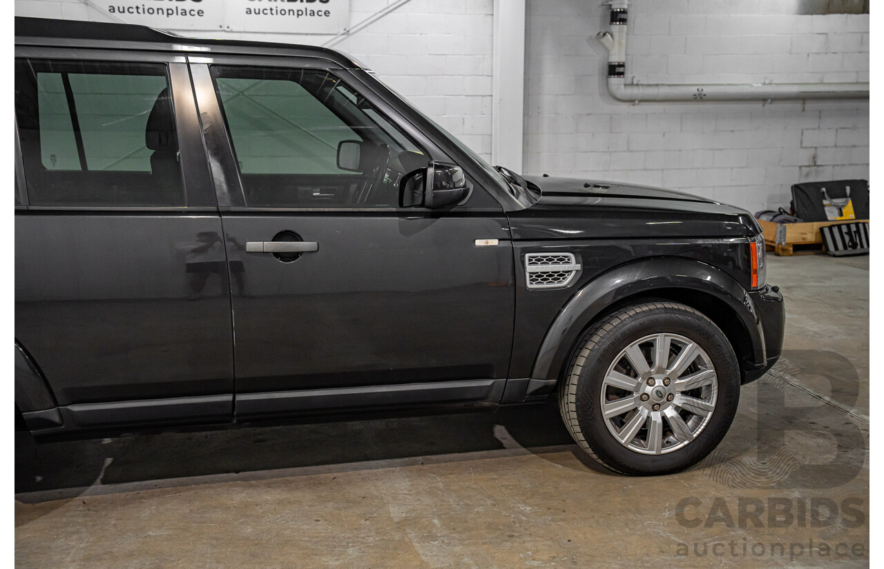 6/2013 Land Rover Discovery 4 3.0 SDV6 SE MY13 4d Wagon Causeway Grey Metallic Twin Turbo Diesel V6 3.0L