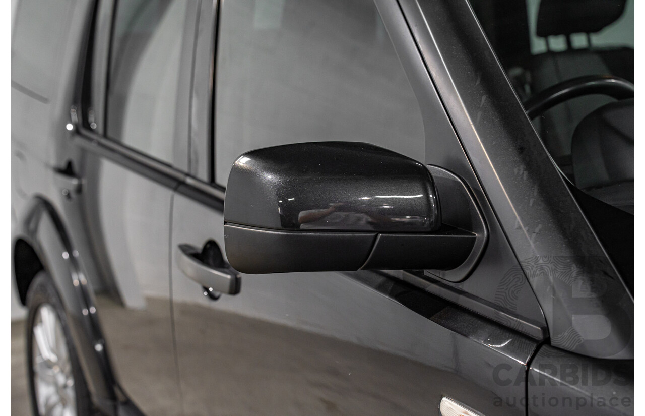 6/2013 Land Rover Discovery 4 3.0 SDV6 SE MY13 4d Wagon Causeway Grey Metallic Twin Turbo Diesel V6 3.0L