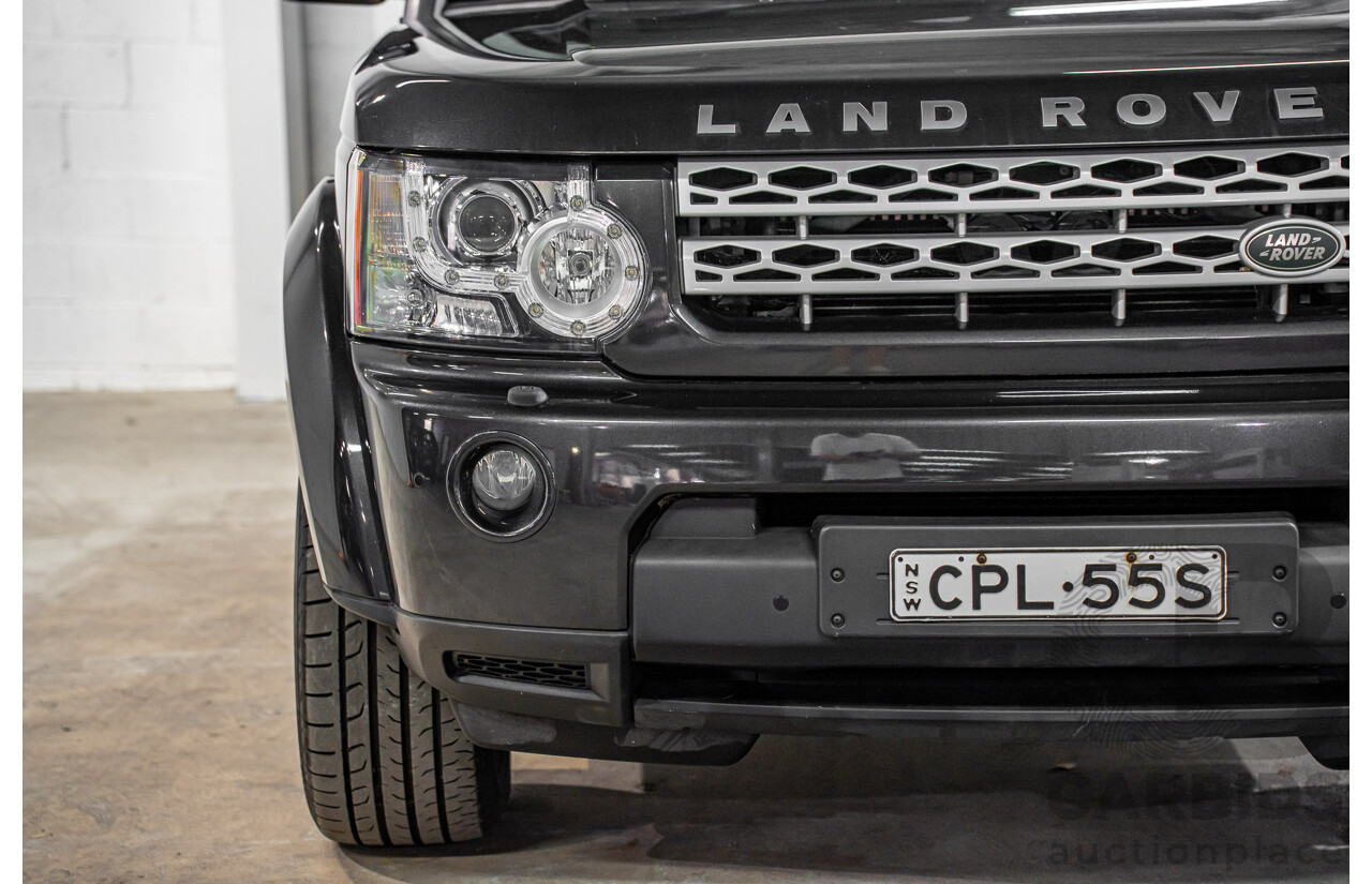 6/2013 Land Rover Discovery 4 3.0 SDV6 SE MY13 4d Wagon Causeway Grey Metallic Twin Turbo Diesel V6 3.0L