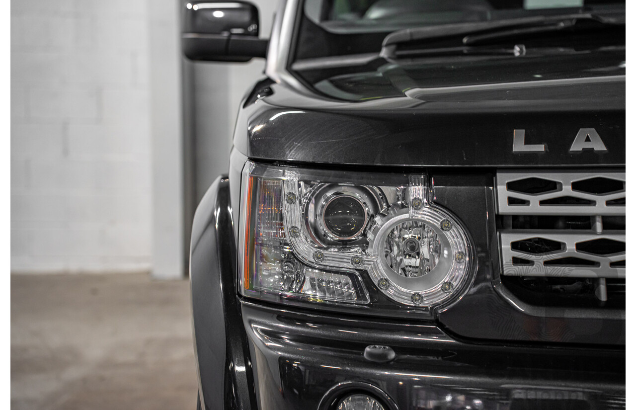 6/2013 Land Rover Discovery 4 3.0 SDV6 SE MY13 4d Wagon Causeway Grey Metallic Twin Turbo Diesel V6 3.0L