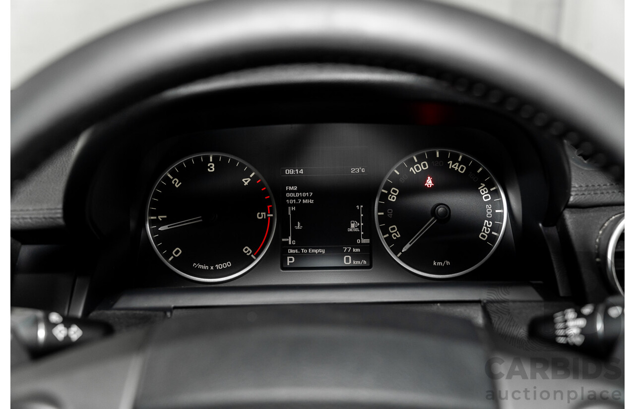 6/2013 Land Rover Discovery 4 3.0 SDV6 SE MY13 4d Wagon Causeway Grey Metallic Twin Turbo Diesel V6 3.0L