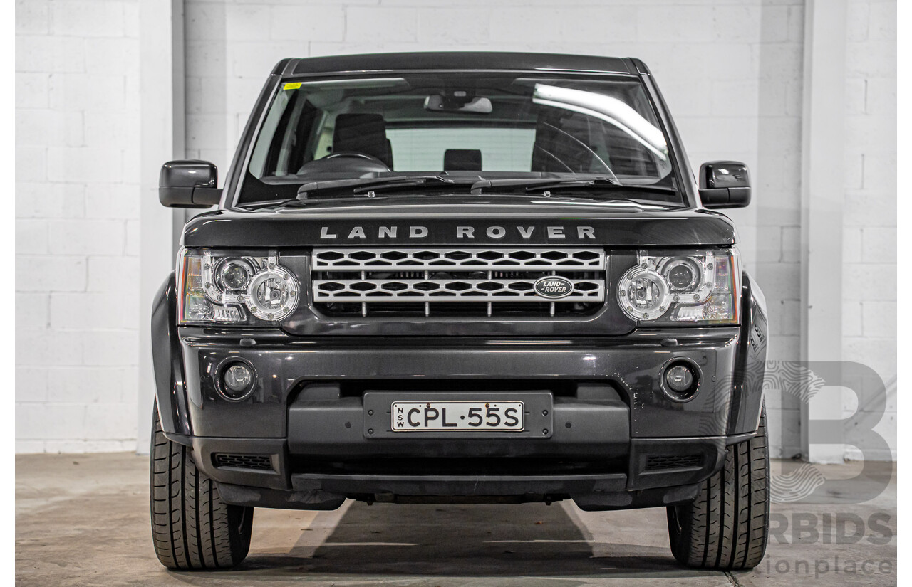 6/2013 Land Rover Discovery 4 3.0 SDV6 SE MY13 4d Wagon Causeway Grey Metallic Twin Turbo Diesel V6 3.0L
