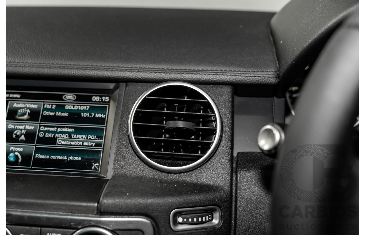 6/2013 Land Rover Discovery 4 3.0 SDV6 SE MY13 4d Wagon Causeway Grey Metallic Twin Turbo Diesel V6 3.0L