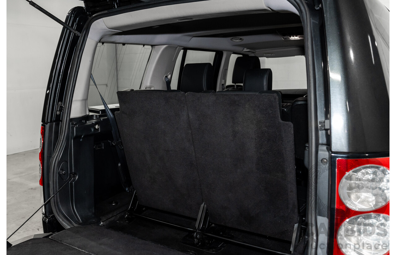 6/2013 Land Rover Discovery 4 3.0 SDV6 SE MY13 4d Wagon Causeway Grey Metallic Twin Turbo Diesel V6 3.0L