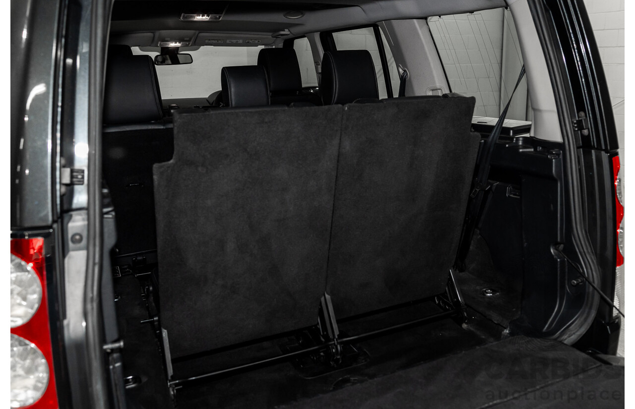 6/2013 Land Rover Discovery 4 3.0 SDV6 SE MY13 4d Wagon Causeway Grey Metallic Twin Turbo Diesel V6 3.0L