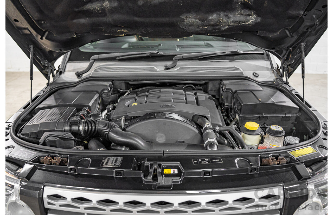 6/2013 Land Rover Discovery 4 3.0 SDV6 SE MY13 4d Wagon Causeway Grey Metallic Twin Turbo Diesel V6 3.0L