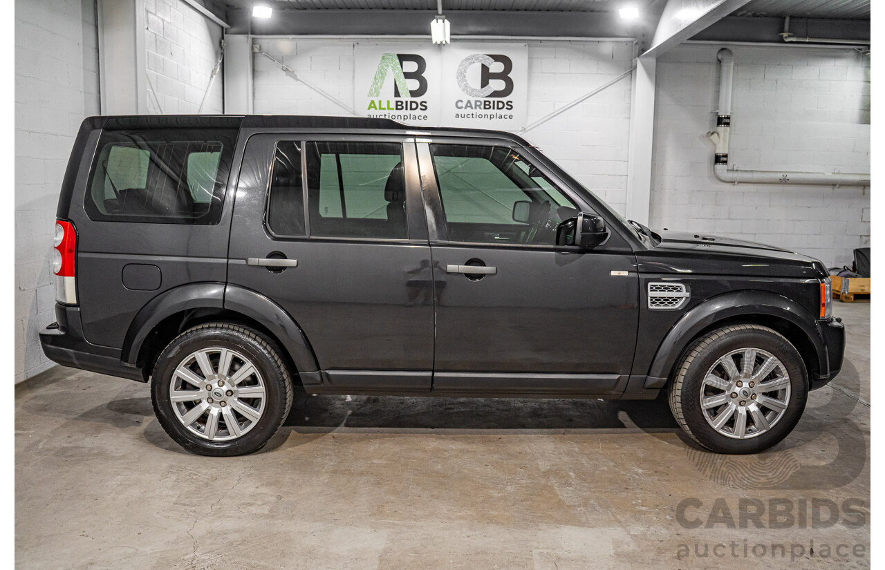 6/2013 Land Rover Discovery 4 3.0 SDV6 SE MY13 4d Wagon Causeway Grey Metallic Twin Turbo Diesel V6 3.0L