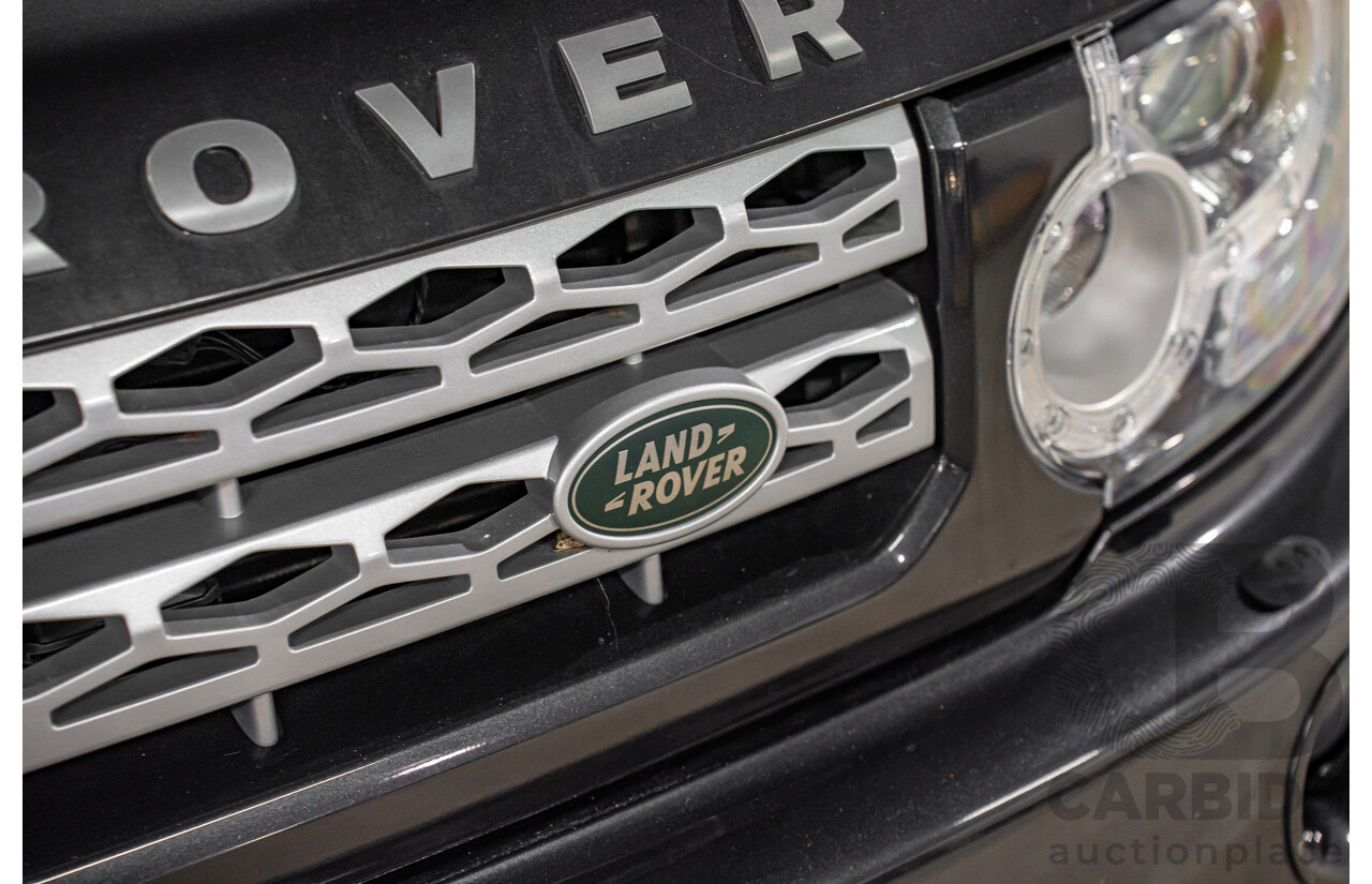 6/2013 Land Rover Discovery 4 3.0 SDV6 SE MY13 4d Wagon Causeway Grey Metallic Twin Turbo Diesel V6 3.0L