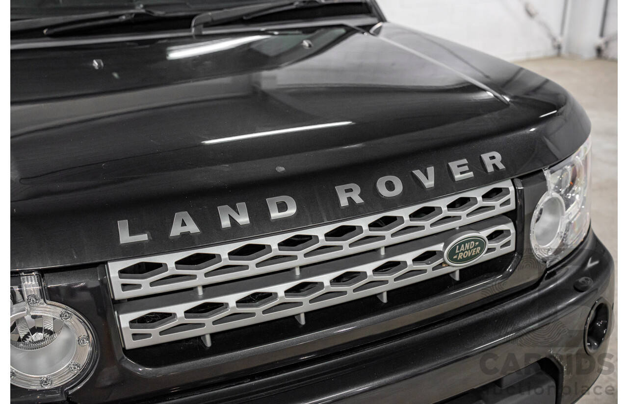 6/2013 Land Rover Discovery 4 3.0 SDV6 SE MY13 4d Wagon Causeway Grey Metallic Twin Turbo Diesel V6 3.0L