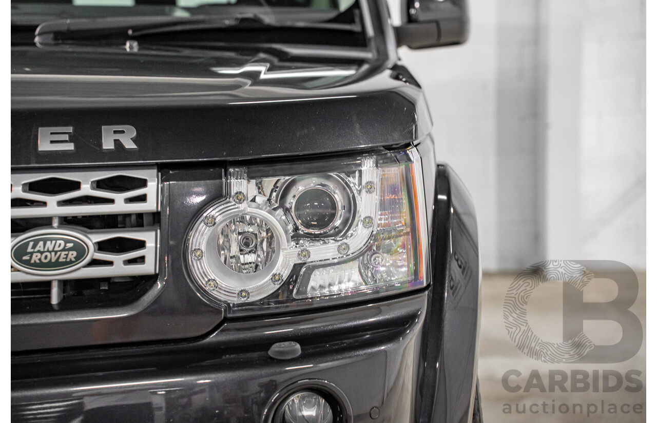 6/2013 Land Rover Discovery 4 3.0 SDV6 SE MY13 4d Wagon Causeway Grey Metallic Twin Turbo Diesel V6 3.0L