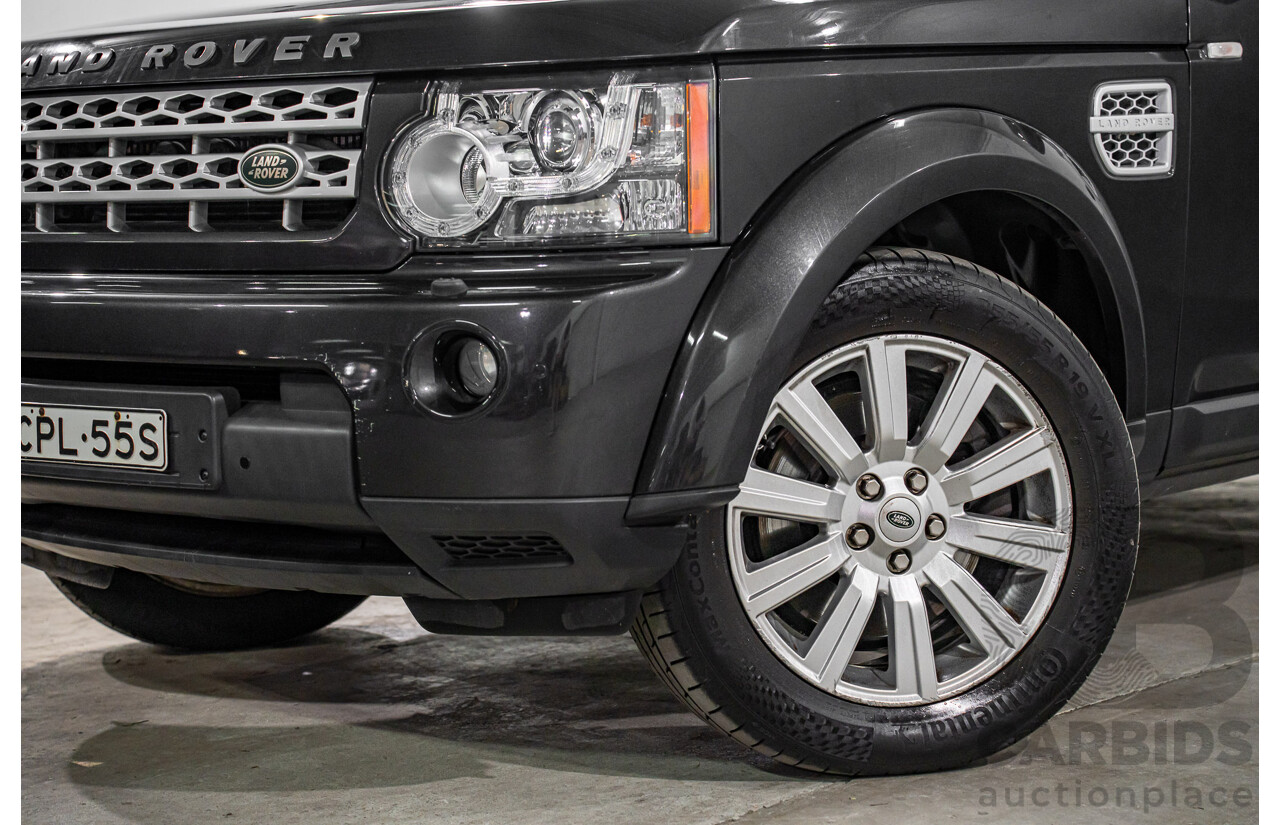 6/2013 Land Rover Discovery 4 3.0 SDV6 SE MY13 4d Wagon Causeway Grey Metallic Twin Turbo Diesel V6 3.0L