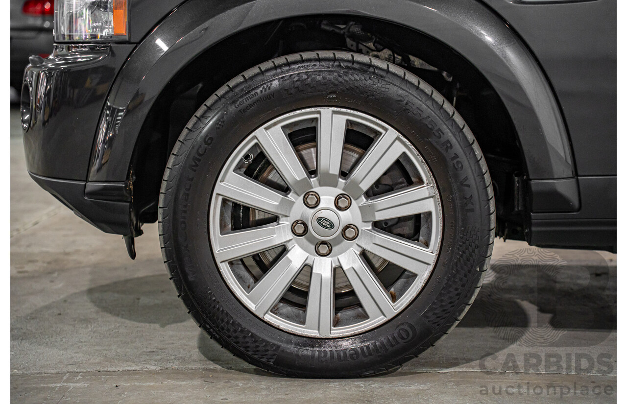 6/2013 Land Rover Discovery 4 3.0 SDV6 SE MY13 4d Wagon Causeway Grey Metallic Twin Turbo Diesel V6 3.0L