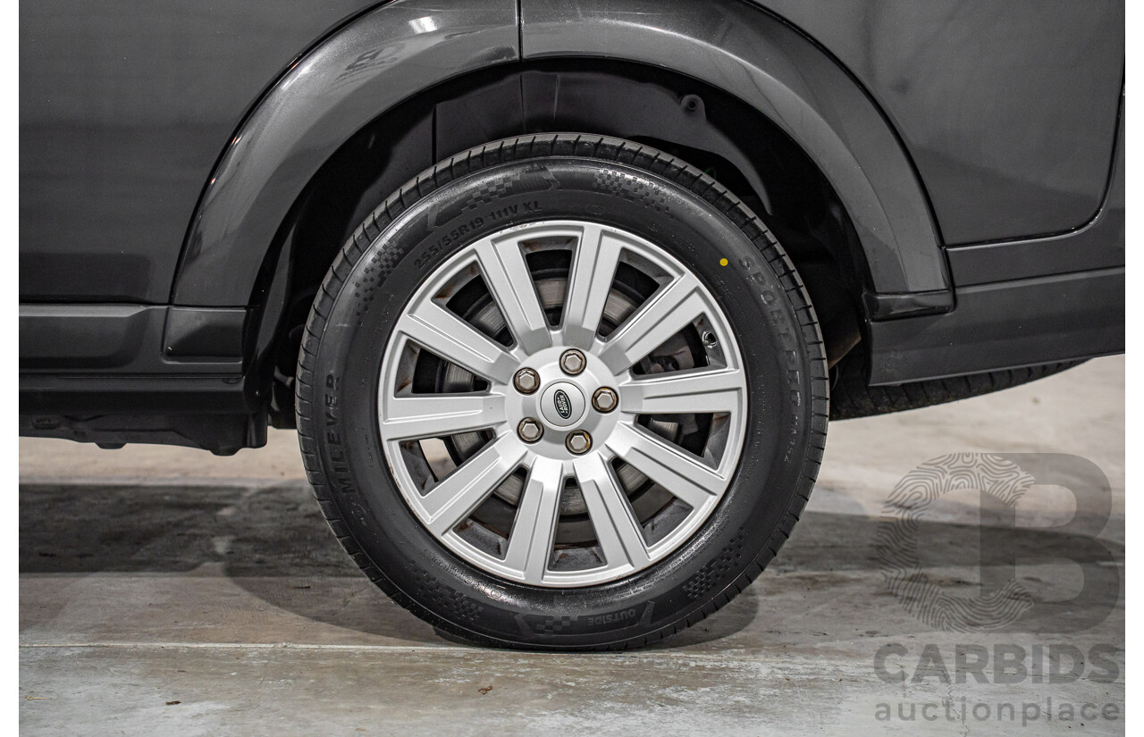 6/2013 Land Rover Discovery 4 3.0 SDV6 SE MY13 4d Wagon Causeway Grey Metallic Twin Turbo Diesel V6 3.0L