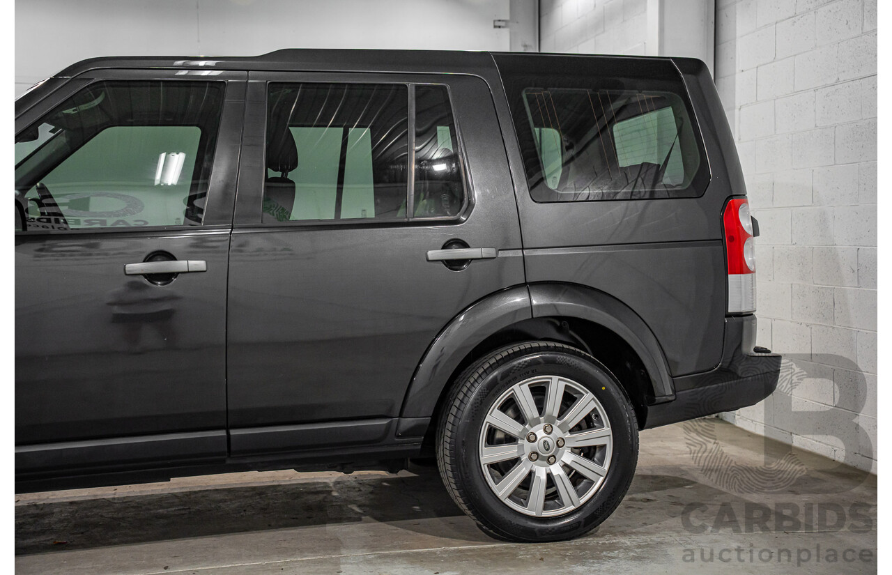 6/2013 Land Rover Discovery 4 3.0 SDV6 SE MY13 4d Wagon Causeway Grey Metallic Twin Turbo Diesel V6 3.0L