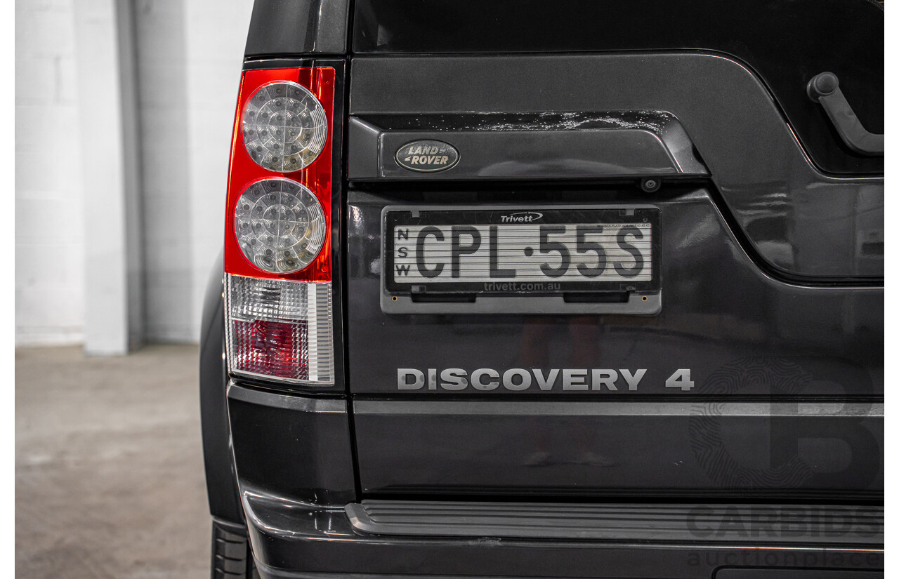 6/2013 Land Rover Discovery 4 3.0 SDV6 SE MY13 4d Wagon Causeway Grey Metallic Twin Turbo Diesel V6 3.0L