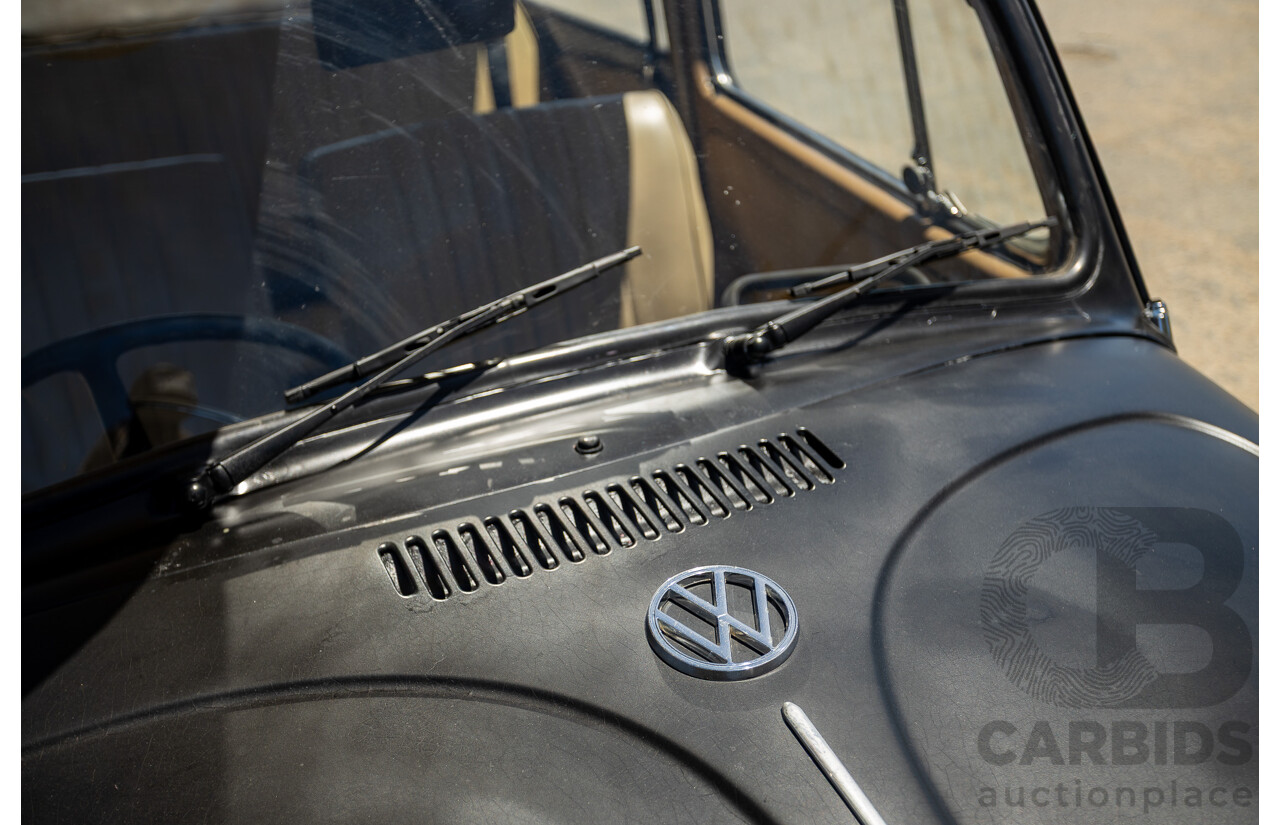 8/1970 Volkswagen Beetle 2d Sedan Black / Red 1.6L - Modified