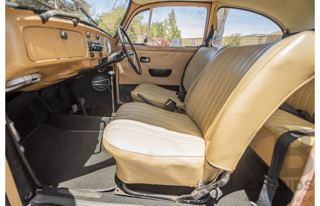 8/1970 Volkswagen Beetle 2d Sedan Black / Red 1.6L - Modified