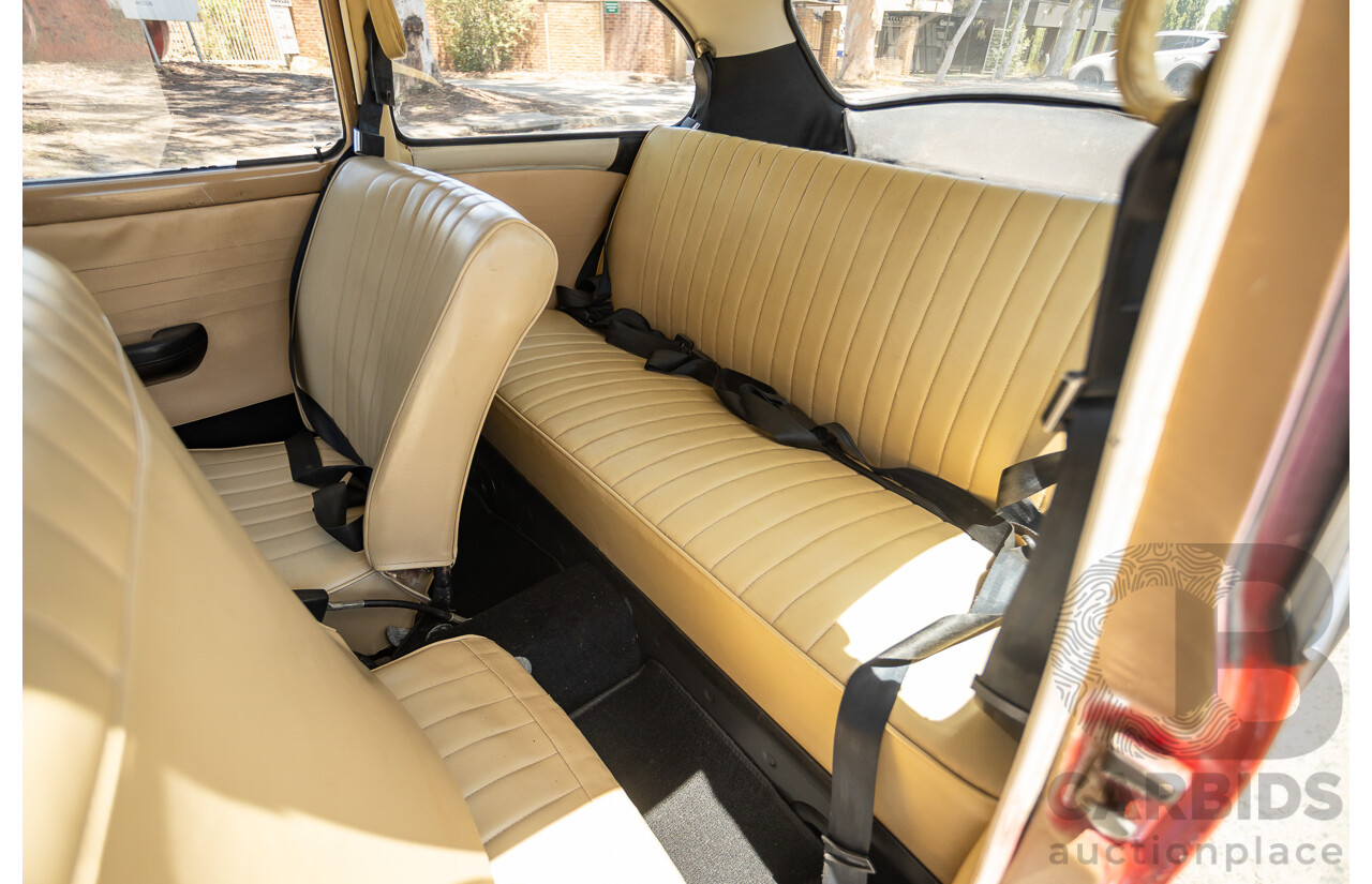 8/1970 Volkswagen Beetle 2d Sedan Black / Red 1.6L - Modified