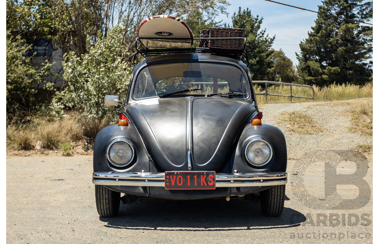 8/1970 Volkswagen Beetle 2d Sedan Black / Red 1.6L - Modified