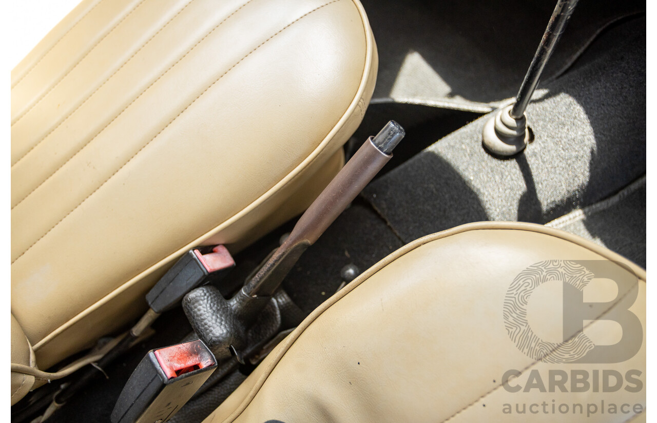 8/1970 Volkswagen Beetle 2d Sedan Black / Red 1.6L - Modified