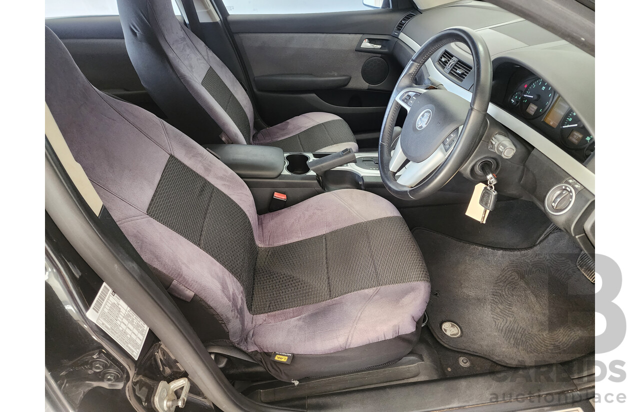 2/2010 Holden Berlina  VE MY10 4d Sedan Black 3.0L