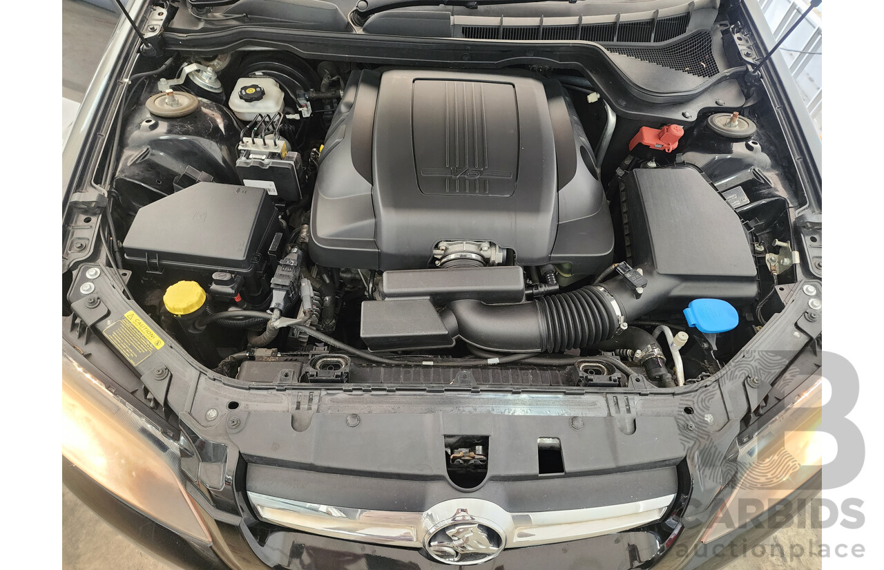 2/2010 Holden Berlina  VE MY10 4d Sedan Black 3.0L