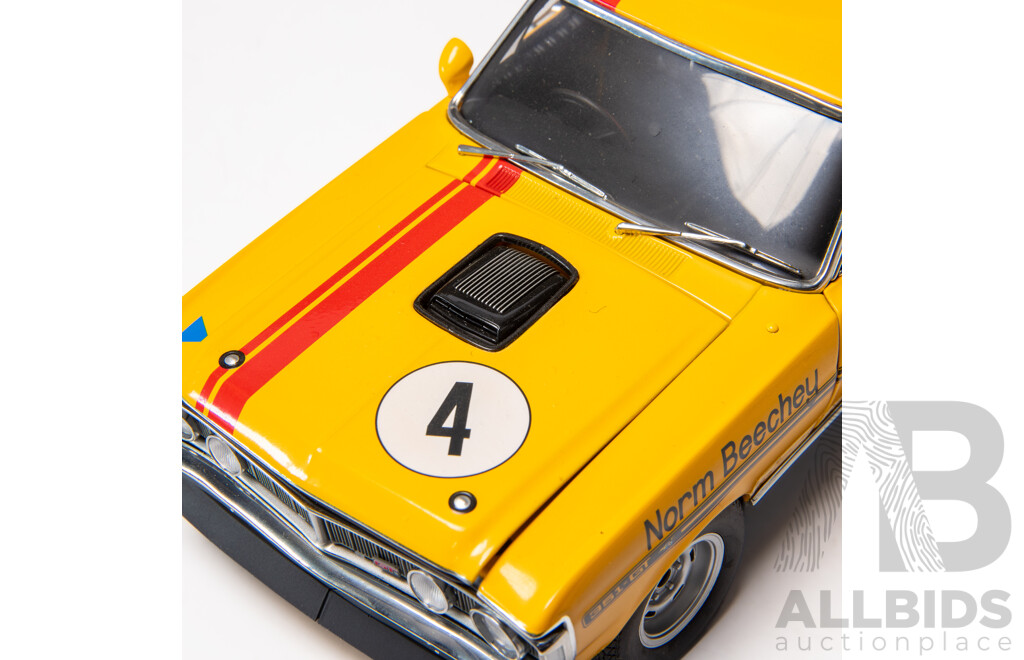 AUTOart 1972 Ford XY Falcon GTHO Shell Racing Team Norm Beechey COA 708/1200 - 1:18 Scale Model Car