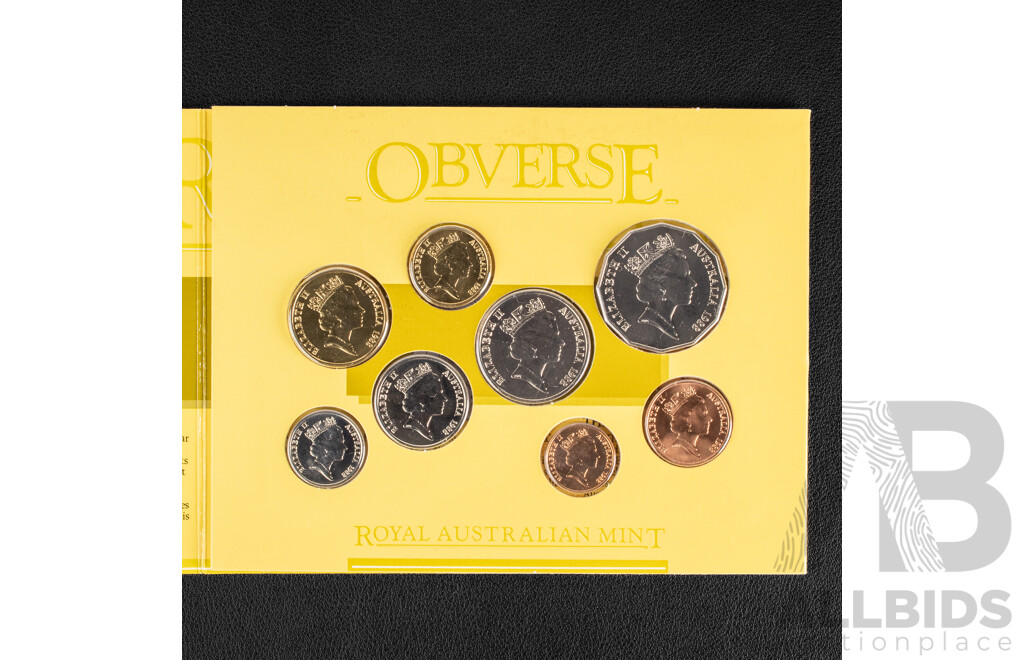 Australian RAM 1988 Eight UNC Coin Set, Bicentennial