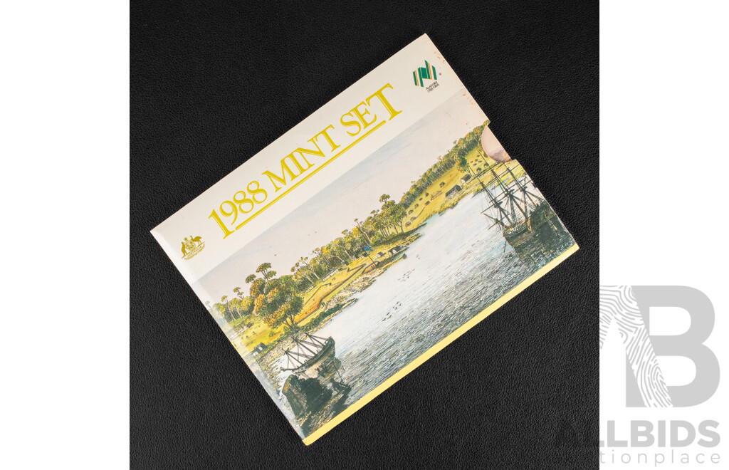 Australian RAM 1988 Eight UNC Coin Set, Bicentennial
