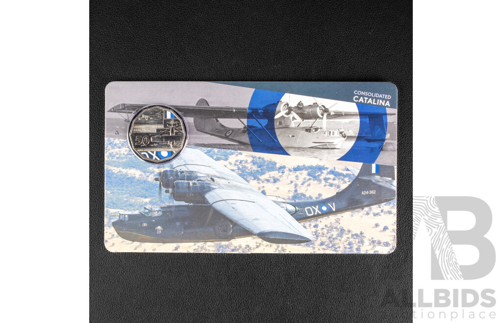 Australian RAM 2021 Commemorative Fifty Cent Coin Set, Royal Australian Air Force Centenary
